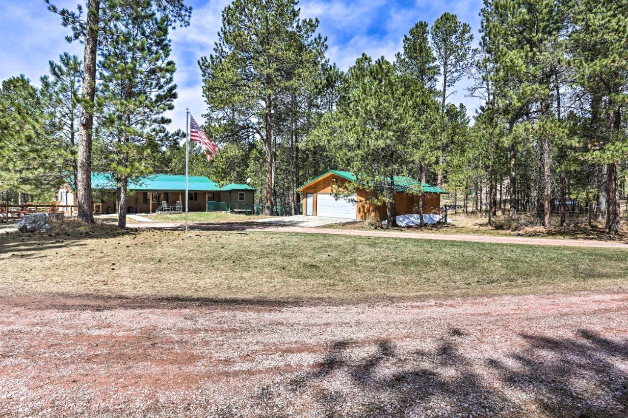 Private Black Hills Home With Corral Horses Welcome Custer Exterior photo