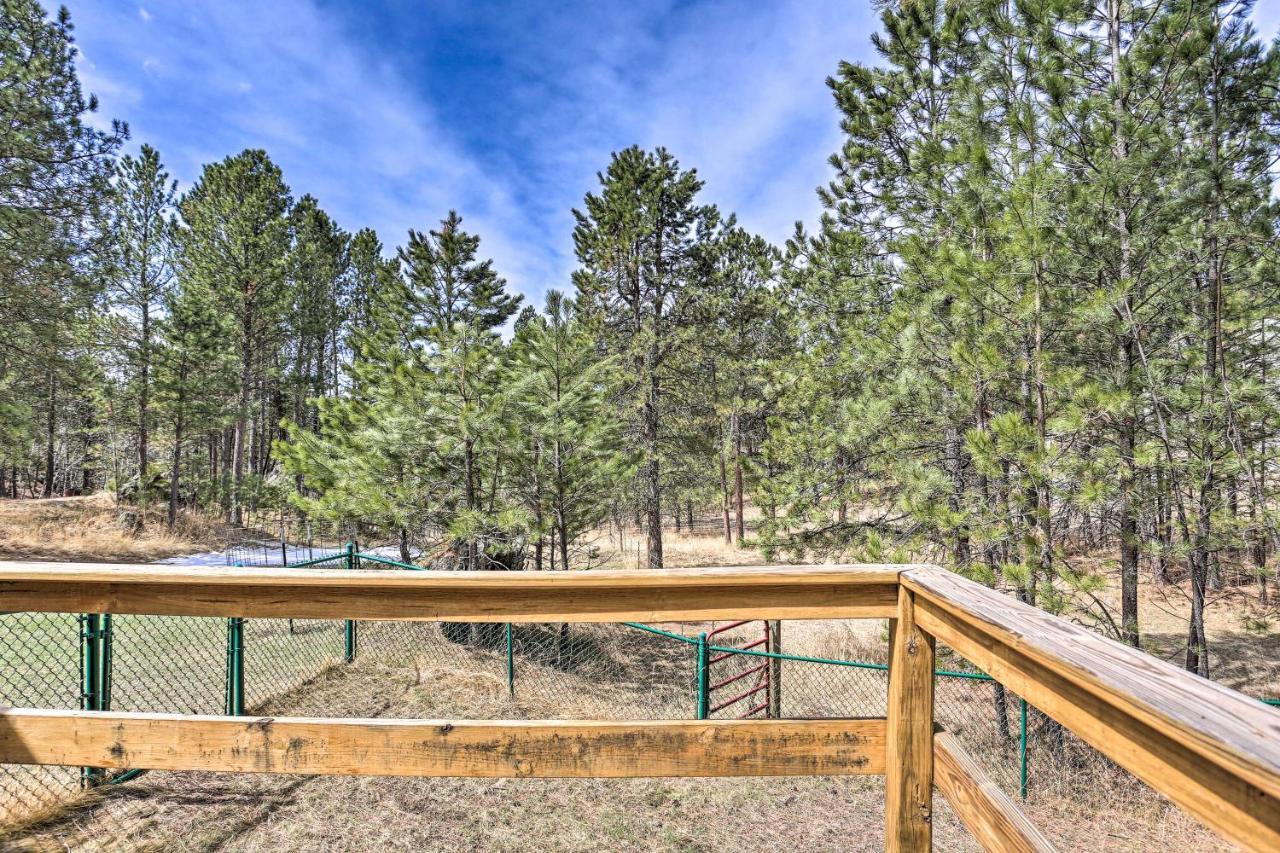 Private Black Hills Home With Corral Horses Welcome Custer Exterior photo