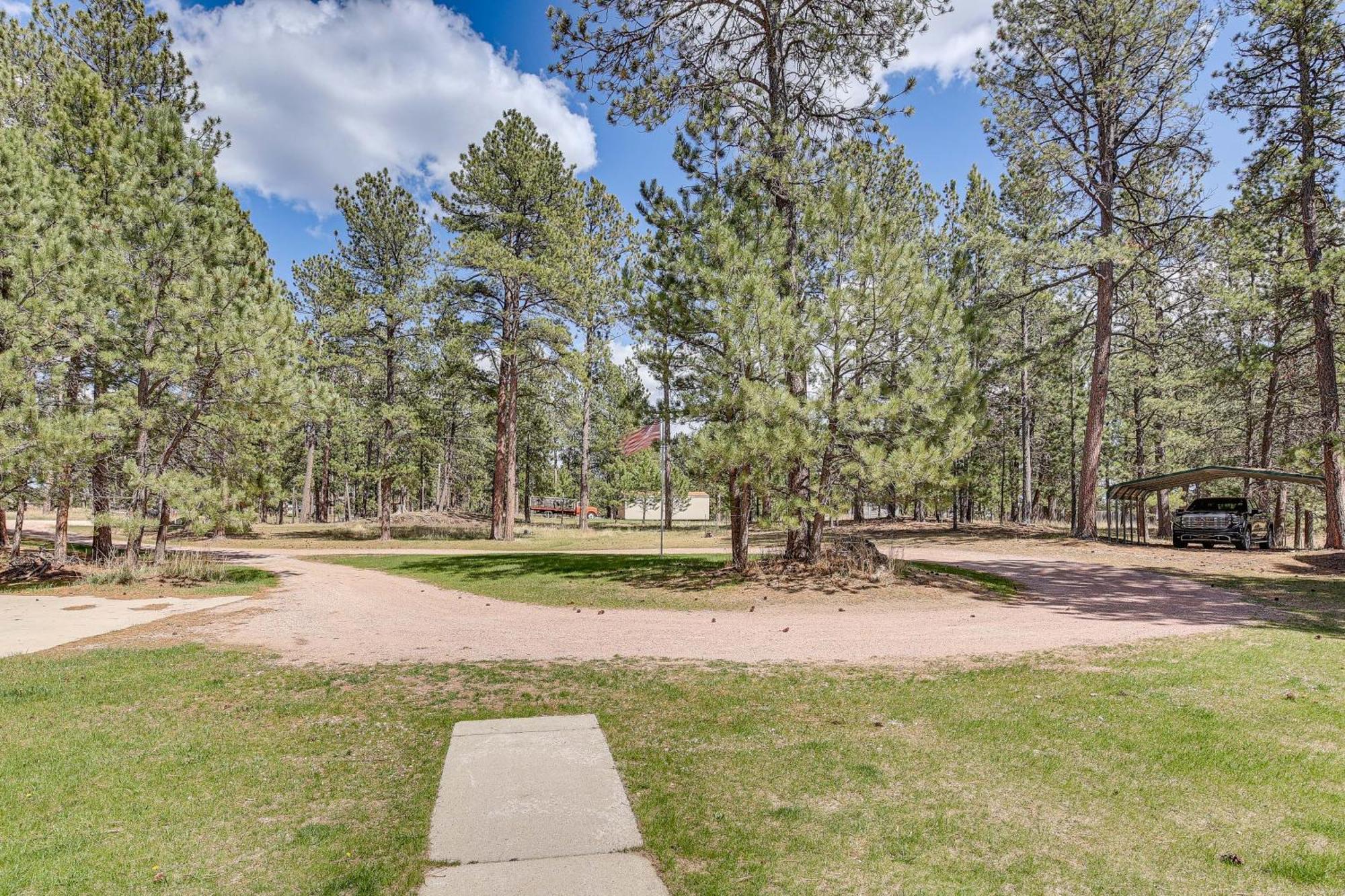 Private Black Hills Home With Corral Horses Welcome Custer Exterior photo