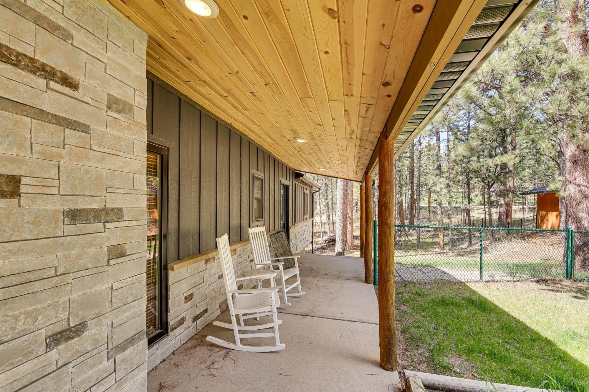 Private Black Hills Home With Corral Horses Welcome Custer Exterior photo